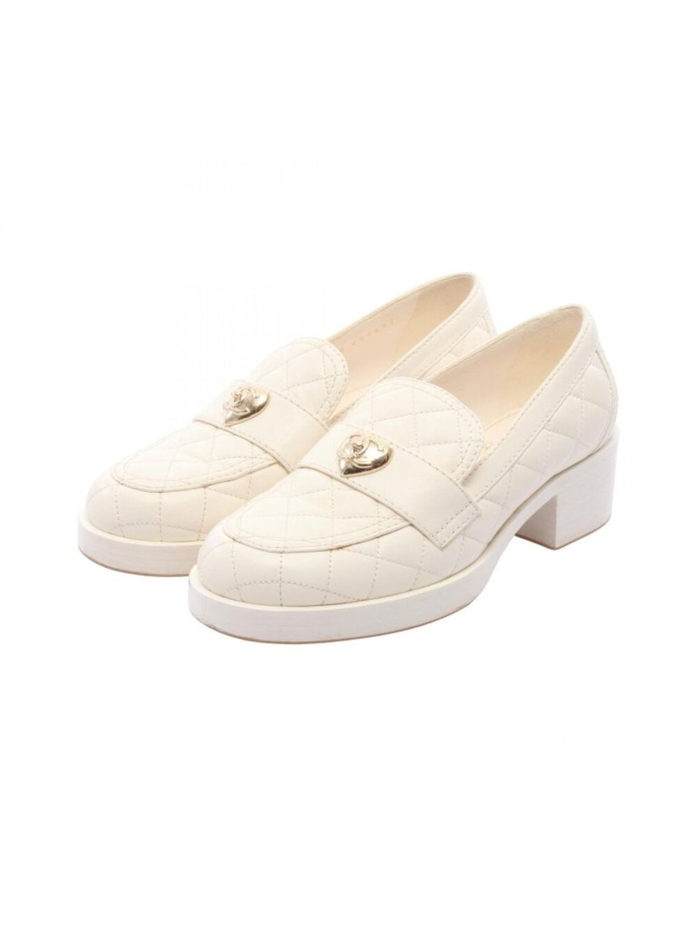 Chanel Moccasin Turnlock Leather